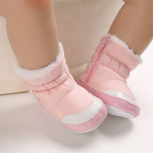 Load image into Gallery viewer, DOGEEK 0-18M Winter Baby Girl Boy Booties Infant Toddler Snow Boots Newborn Warm Anti-slip Soft Sole Shoes Fashion Anti-dirty